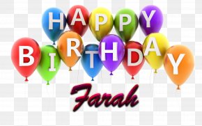 Farah - Birthday Cake Happy Birthday Greeting & Note Cards Wish PNG