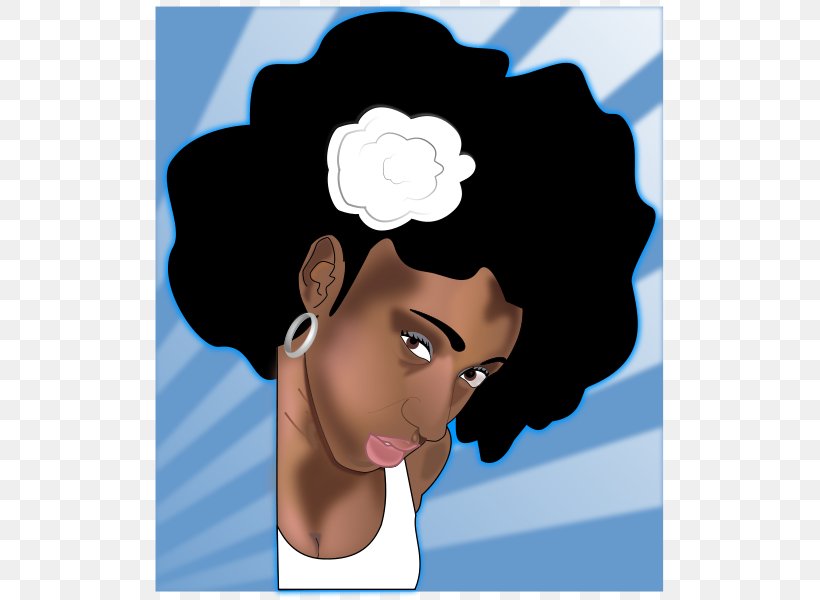 Black Woman Clip Art, PNG, 521x600px, Watercolor, Cartoon, Flower, Frame, Heart Download Free