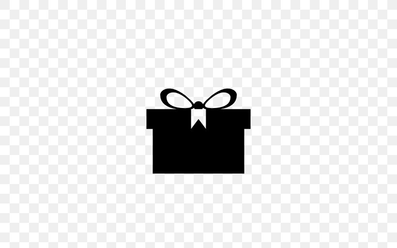 Christmas Gift Box Ribbon, PNG, 512x512px, Gift, Black, Black And White, Box, Brand Download Free