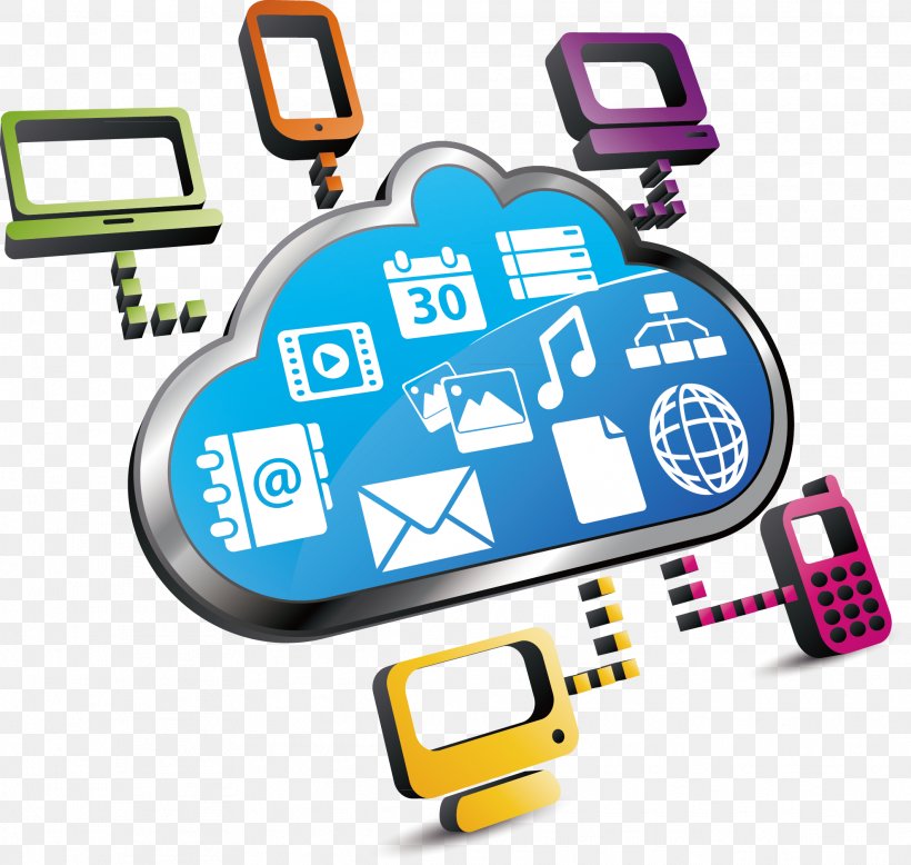 Cloud Computing Application Software Computer Network Desktop Virtualization, PNG, 1977x1878px, Virtual Office, Amazon Web Services, Area, Brand, Business Download Free