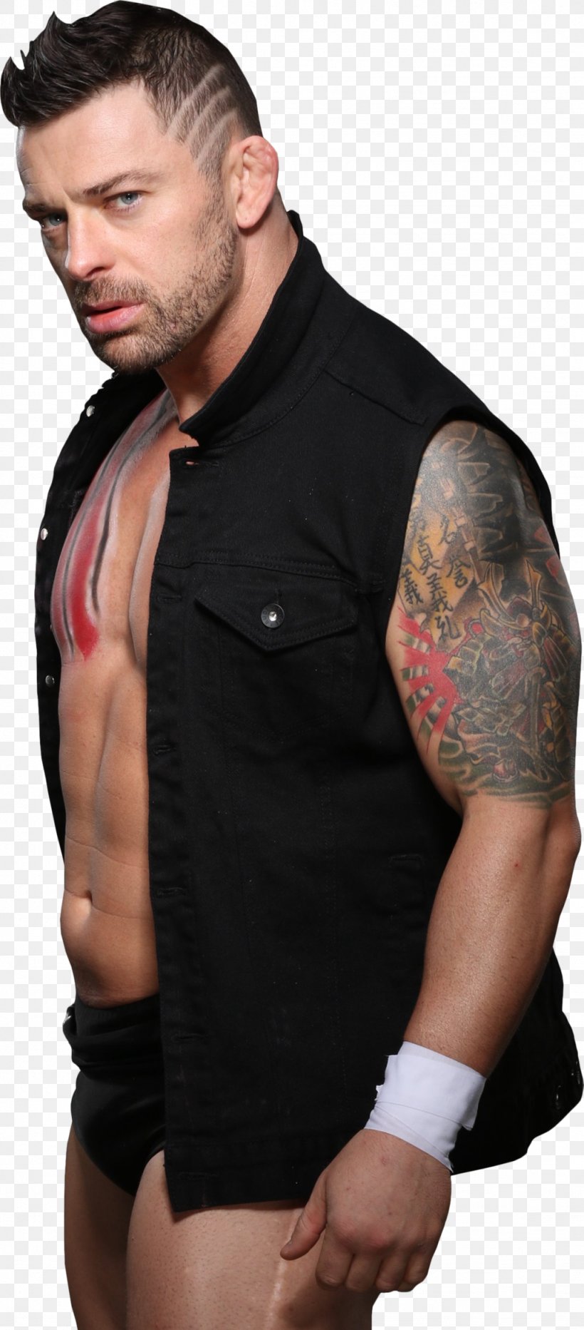 Davey Richards Professional Wrestler Impact Wrestling Professional Wrestling Male, PNG, 1024x2330px, Watercolor, Cartoon, Flower, Frame, Heart Download Free