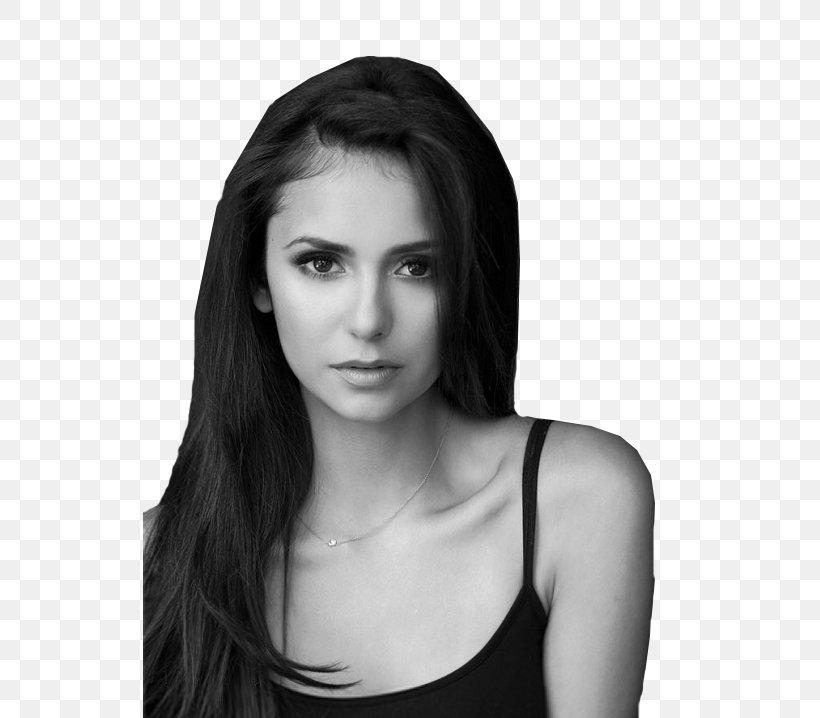 Nina Dobrev The Vampire Diaries Elena Gilbert Actor Model, PNG, 533x718px, Watercolor, Cartoon, Flower, Frame, Heart Download Free