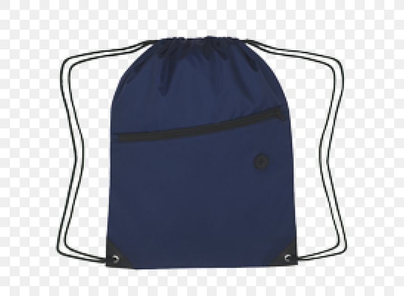 Bag Backpack Drawstring Pocket Shopping, PNG, 600x600px, Bag, Backpack, Brand, Drawstring, Electric Blue Download Free