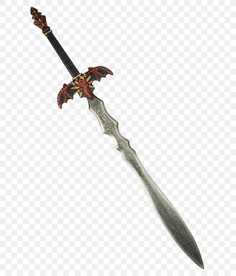 Foam Larp Swords Live Action Role-playing Game Calimacil Weapon, PNG, 637x961px, Sword, Calimacil, Cold Weapon, Dagger, Dragon Download Free