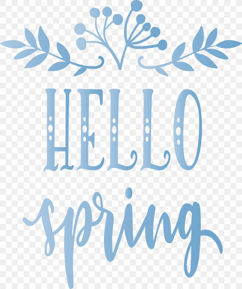 Hello Spring Spring, PNG, 2508x3000px, Hello Spring, Calligraphy, Line, Logo, Spring Download Free