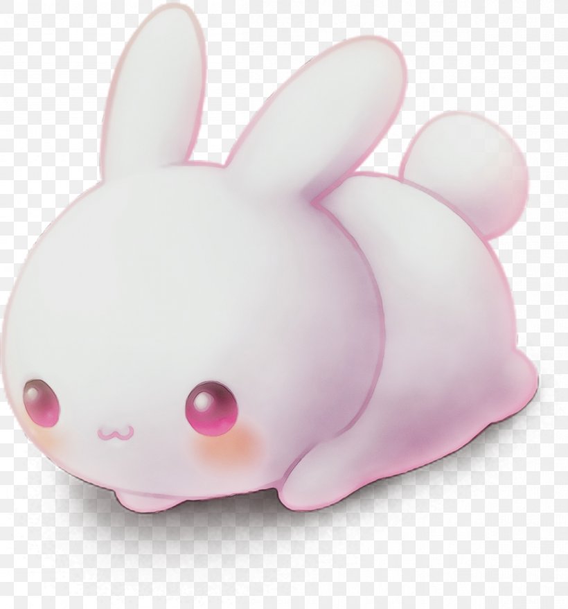 Pink Rabbit Skin Rabbits And Hares Snout, PNG, 1204x1292px, Watercolor, Paint, Pink, Rabbit, Rabbits And Hares Download Free