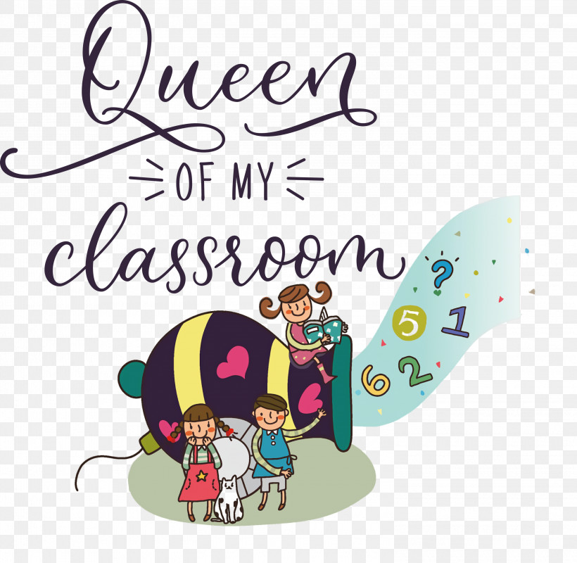 QUEEN OF MY CLASSROOM Classroom School, PNG, 3000x2927px, Classroom, Biology, Cartoon, Meter, School Download Free