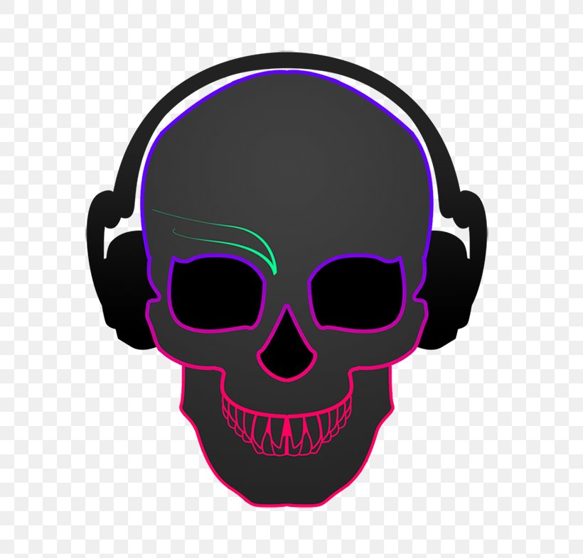 Headphones Skull Pink M Clip Art, PNG, 700x786px, Headphones, Audio, Audio Equipment, Bone, Eyewear Download Free