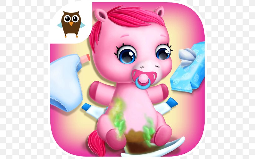 Pony Sisters Baby Horse Care Ori And The Blind Forest Video Game 4 Elements, PNG, 512x512px, Watercolor, Cartoon, Flower, Frame, Heart Download Free