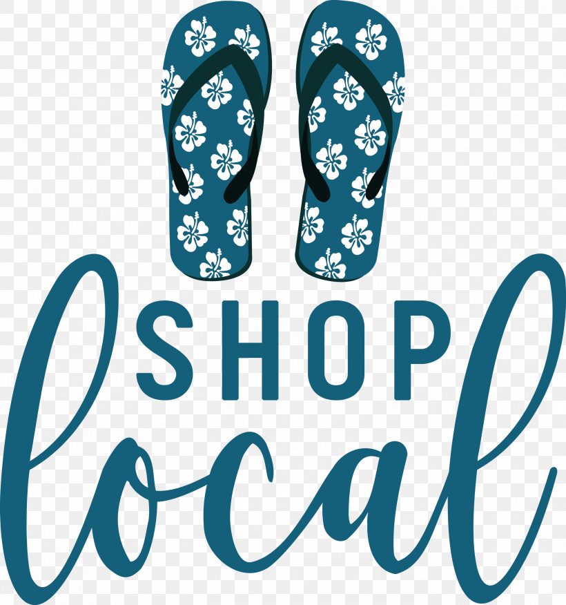 SHOP LOCAL, PNG, 2808x3000px, Shop Local, Electric Blue M, Flipflops, Logo, Shoe Download Free