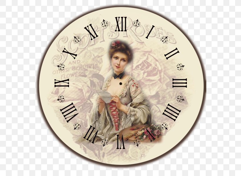 Decoupage Clock Face Napkin LiveInternet, PNG, 600x600px, Watercolor, Cartoon, Flower, Frame, Heart Download Free