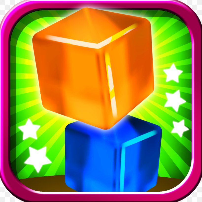 How High Can You Stack? Cubes In The Air Game Frozen, PNG, 1024x1024px, Game, Cube, Frozen, Green, Stack Download Free