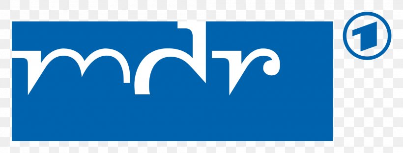 Mitteldeutscher Rundfunk MDR Fernsehen MDR Sachsen Saxony Halle, PNG, 2000x764px, Mitteldeutscher Rundfunk, Ard, Area, Blue, Brand Download Free