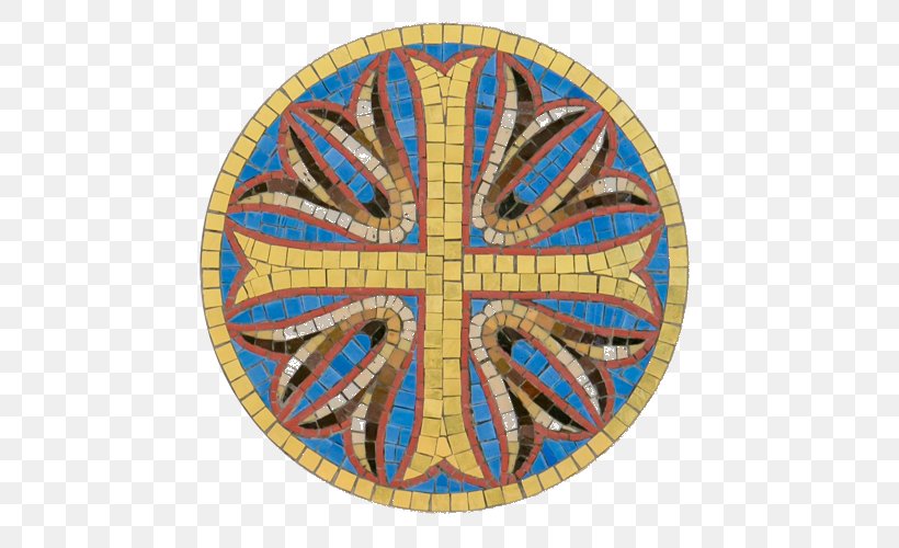 Mosaic Symmetry Symbol Circle Pattern, PNG, 500x500px, Mosaic, Symbol, Symmetry Download Free