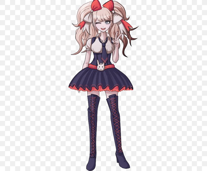 Danganronpa 2: Goodbye Despair Danganronpa V3: Killing Harmony Danganronpa: Trigger Happy Havoc Cosplay Wig, PNG, 500x679px, Watercolor, Cartoon, Flower, Frame, Heart Download Free