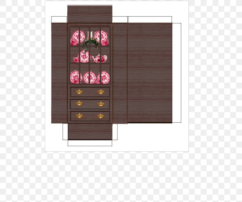 Paper Model Armoires & Wardrobes Dollhouse Cabinetry, PNG, 529x685px, Paper, Armoires Wardrobes, Cabinetry, Cupboard, Dining Room Download Free