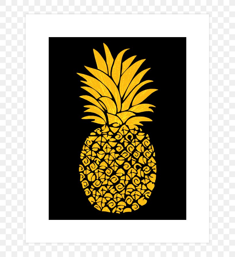 Pineapple Visual Arts Tree Font, PNG, 740x900px, Pineapple, Ananas, Art, Bromeliaceae, Commodity Download Free