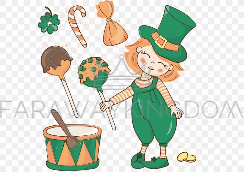 Saint Patrick's Day Stock Illustration Vector Graphics Stock Photography, PNG, 3508x2480px, Saint Patricks Day, Cartoon, Drum, Fictional Character, Holiday Download Free
