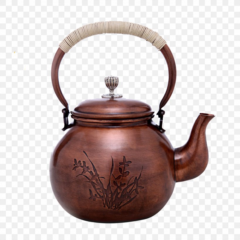Teapot Kettle, PNG, 3125x3125px, Tea, Ceramic, Copper, Crock, Electric Kettle Download Free