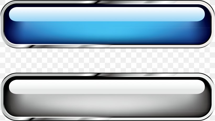 Banner Glass Texture Button, PNG, 2002x1130px, Glass, Blue, Button, Computer Graphics, Crystal Download Free