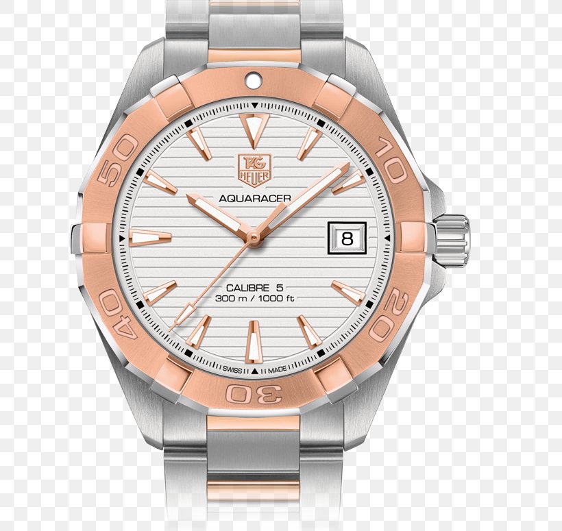 TAG Heuer Aquaracer Calibre 5 Watch Jewellery, PNG, 775x775px, Tag Heuer Aquaracer, Automatic Watch, Beige, Bracelet, Brand Download Free