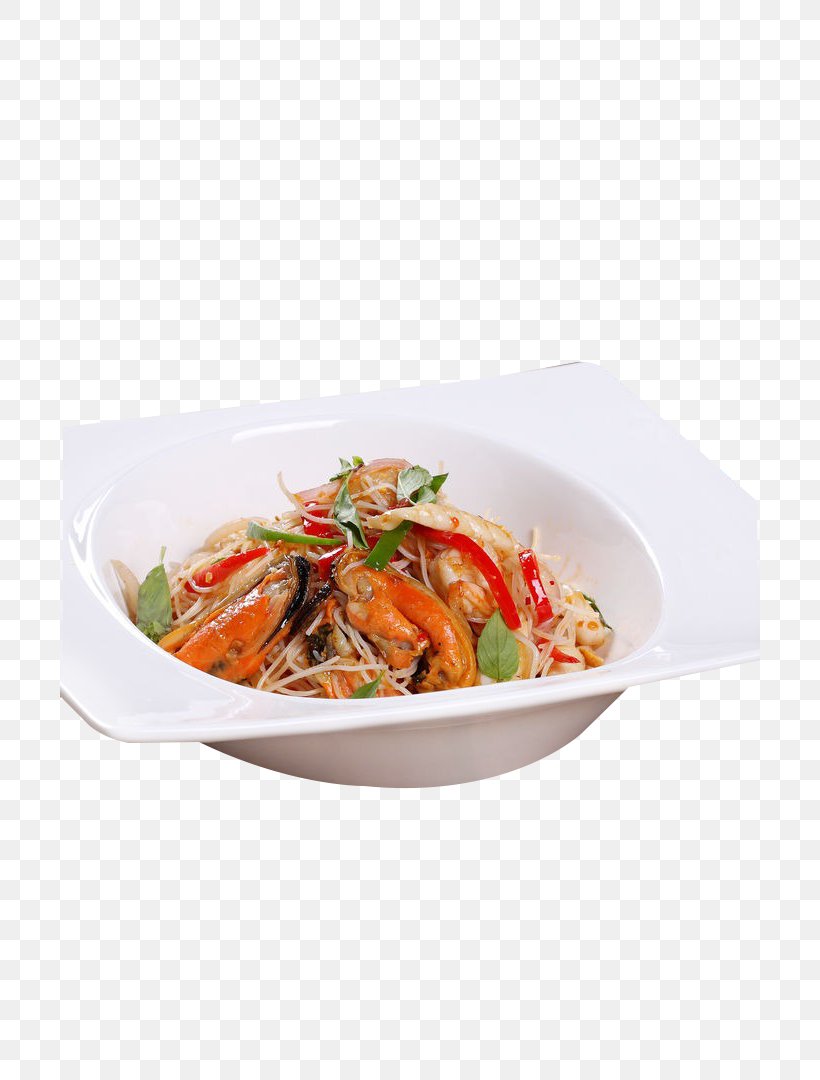 Thai Cuisine Seafood Japanese Cuisine Caridea Rice Noodles, PNG, 700x1080px, Thai Cuisine, Asian Food, Bowl, Capsicum Annuum, Caridea Download Free