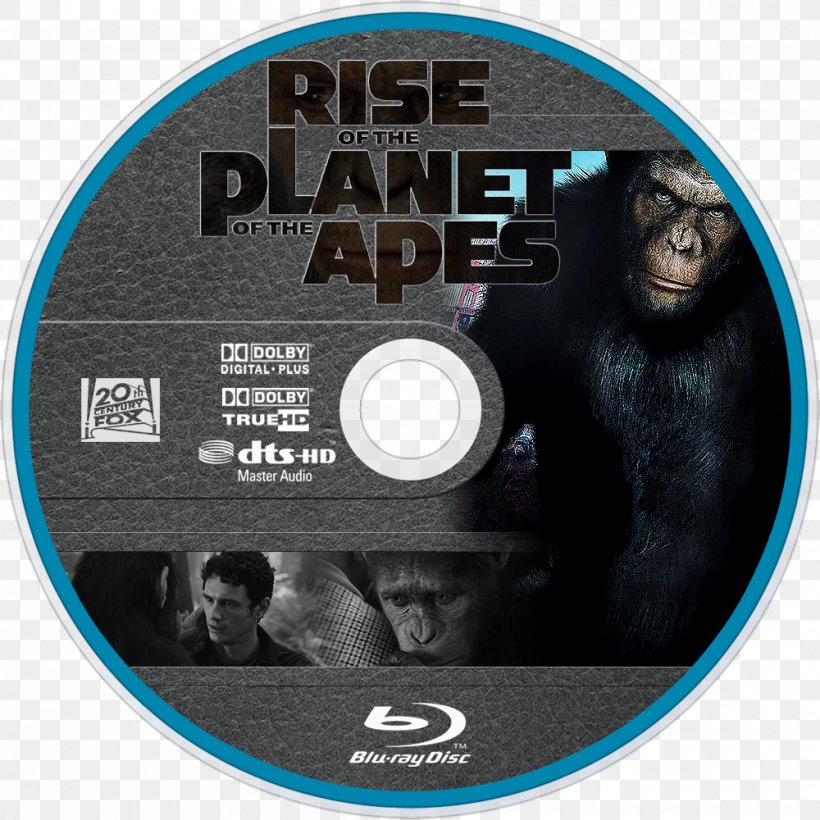 Blu-ray Disc DVD Planet Of The Apes Compact Disc Film, PNG, 1000x1000px, Bluray Disc, Andy Serkis, Brand, Compact Disc, Dawn Of The Planet Of The Apes Download Free