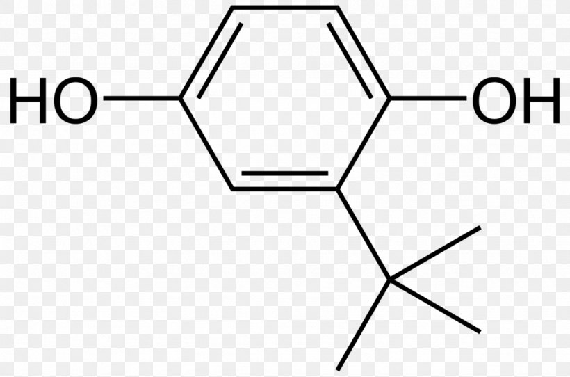 Tert-Butylhydroquinone Methoxy Group Chemical Nomenclature Chemistry, PNG, 1024x677px, Tertbutylhydroquinone, Area, Benzenediol, Black, Black And White Download Free