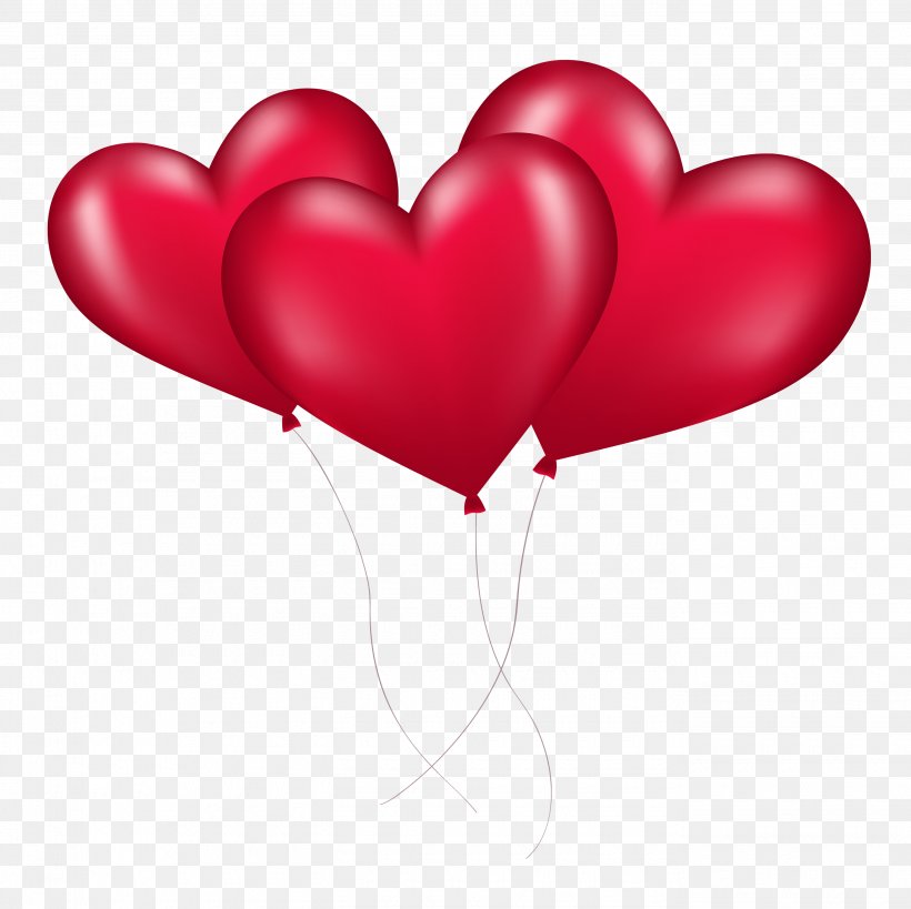 Heart Valentines Day Balloon, PNG, 2750x2750px, Watercolor, Cartoon, Flower, Frame, Heart Download Free