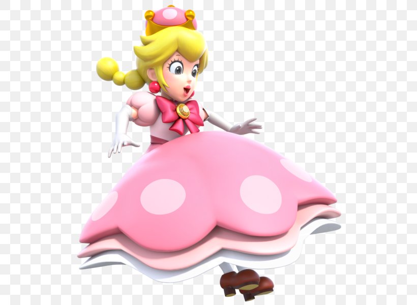 New Super Mario Bros. U Princess Peach, PNG, 542x600px, New Super Mario Bros U, Doll, Fictional Character, Figurine, Luigi Download Free