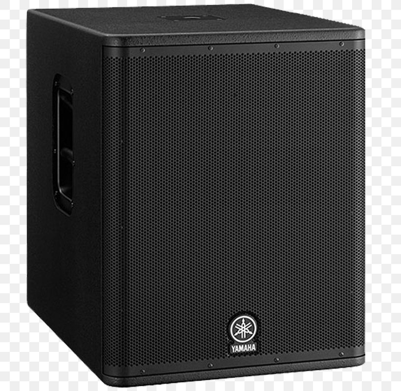 Subwoofer Yamaha DXS Series Public Address Systems Loudspeaker Yamaha Corporation, PNG, 800x800px, Subwoofer, Amplifier, Audio, Audio Equipment, Classd Amplifier Download Free