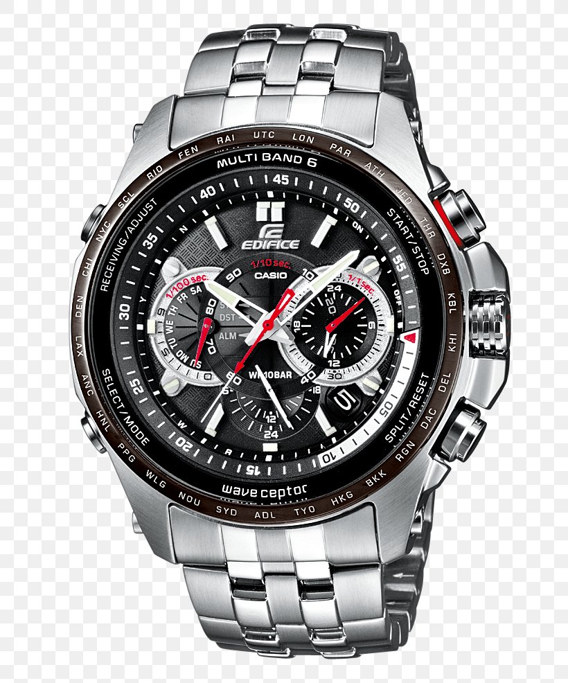 Casio Edifice Watch Casio Wave Ceptor Clock, PNG, 813x986px, Casio Edifice, Brand, Casio, Casio Wave Ceptor, Chronograph Download Free