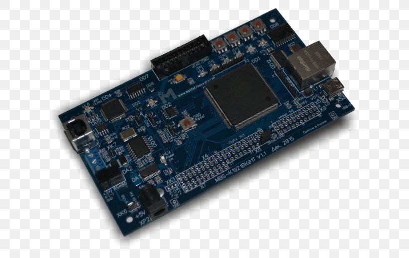 Microcontroller Electronics Electronic Engineering Graphics Cards & Video Adapters Mechatronics, PNG, 618x518px, Microcontroller, Central Processing Unit, Circuit Component, Circuit Prototyping, Computer Component Download Free
