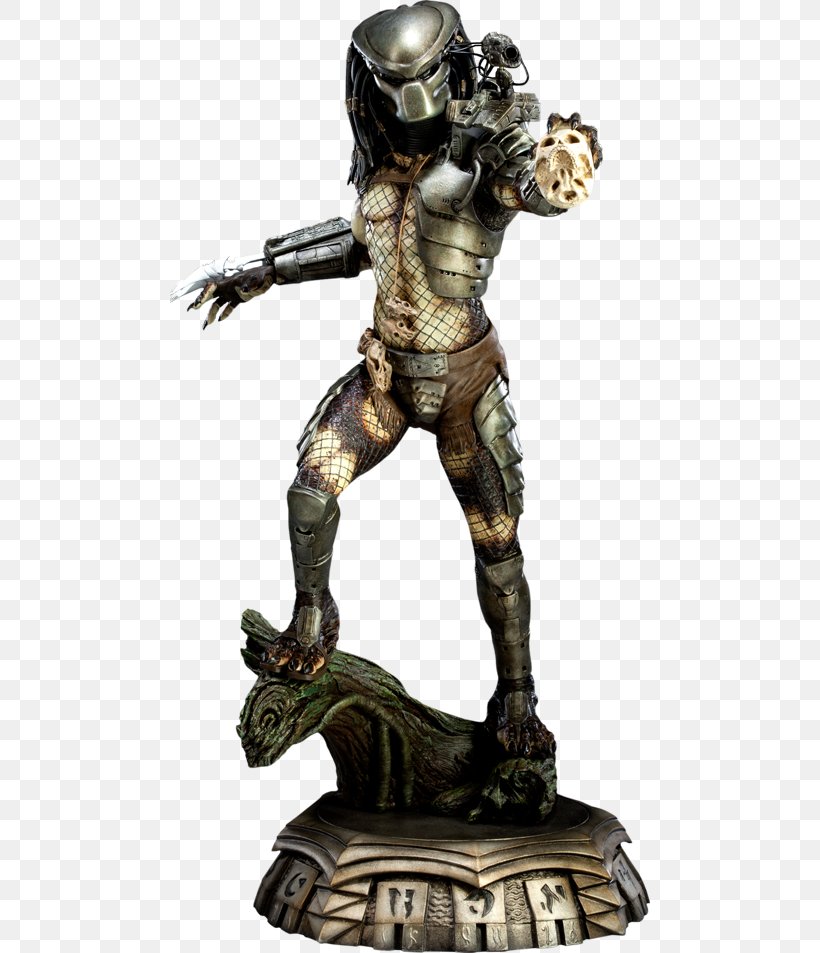 Predator Sculpture Alien Statue Sideshow Collectibles, PNG, 480x953px, Predator, Action Figure, Action Toy Figures, Alien, Alien Vs Predator Download Free