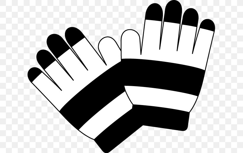 Glove Black And White Finger Clip Art, PNG, 633x517px, Glove, Arm, Black, Black And White, Black M Download Free