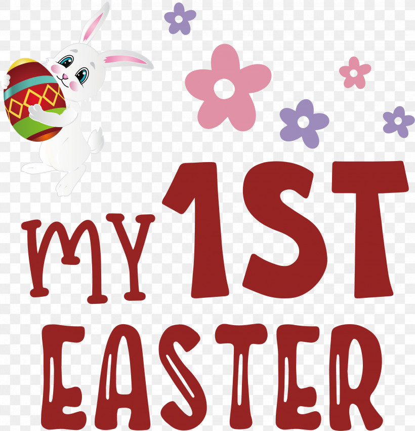 Happy Easter Day My 1st Easter, PNG, 2890x3000px, Happy Easter Day, Geometry, Happiness, Line, Logo Download Free