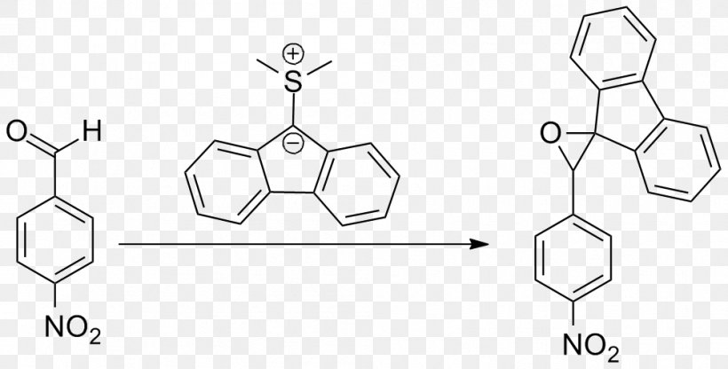 Johnson–Corey–Chaykovsky Reaction Chemical Reaction Reaction Mechanism Chemistry Chemical Synthesis, PNG, 1001x508px, Chemical Reaction, Area, Auto Part, Aziridine, Black And White Download Free