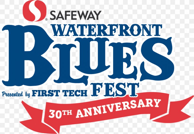 Waterfront Blues Festival Portland Logo, PNG, 823x570px, Waterfront Blues Festival, Area, Banner, Beaverton, Blues Download Free