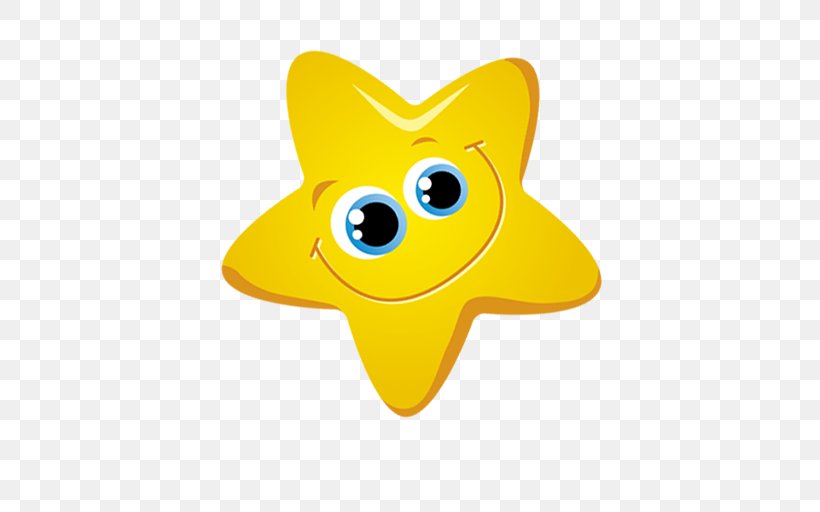 Animal Animated Cartoon Star Font, PNG, 512x512px, Animal, Animated Cartoon, Star, Yellow Download Free