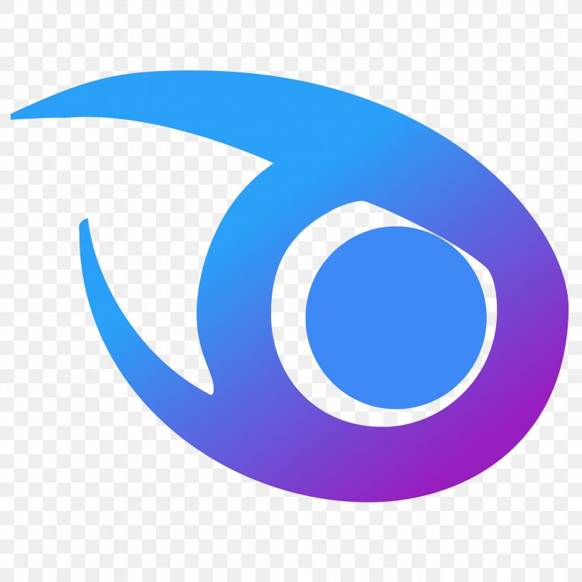 Logo Utopia Image Hosting Service Symbol Brand, PNG, 3000x3000px, Logo, Blue, Brand, Crescent, Devpost Download Free
