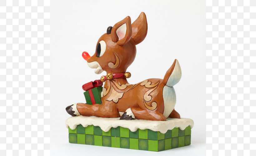 Reindeer Rudolph Figurine Light Statue, PNG, 600x500px, Reindeer, Deer, Figurine, Light, Nose Download Free