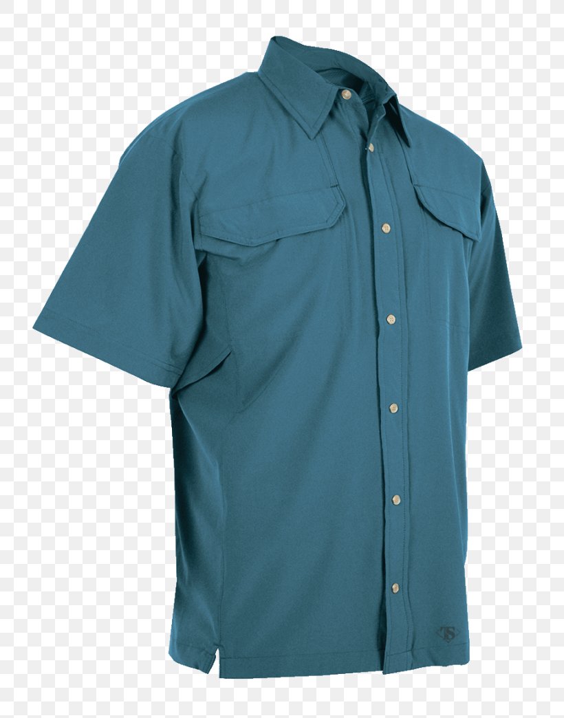 Sleeve T-shirt TRU-SPEC Camp Shirt, PNG, 800x1044px, Sleeve, Active Shirt, Blue, Button, Camp Shirt Download Free