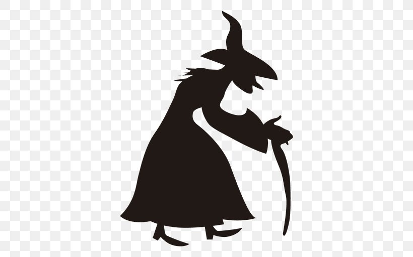 Halloween Drawing Silhouette, PNG, 512x512px, Halloween, Art, Artwork, Black And White, Costume Download Free