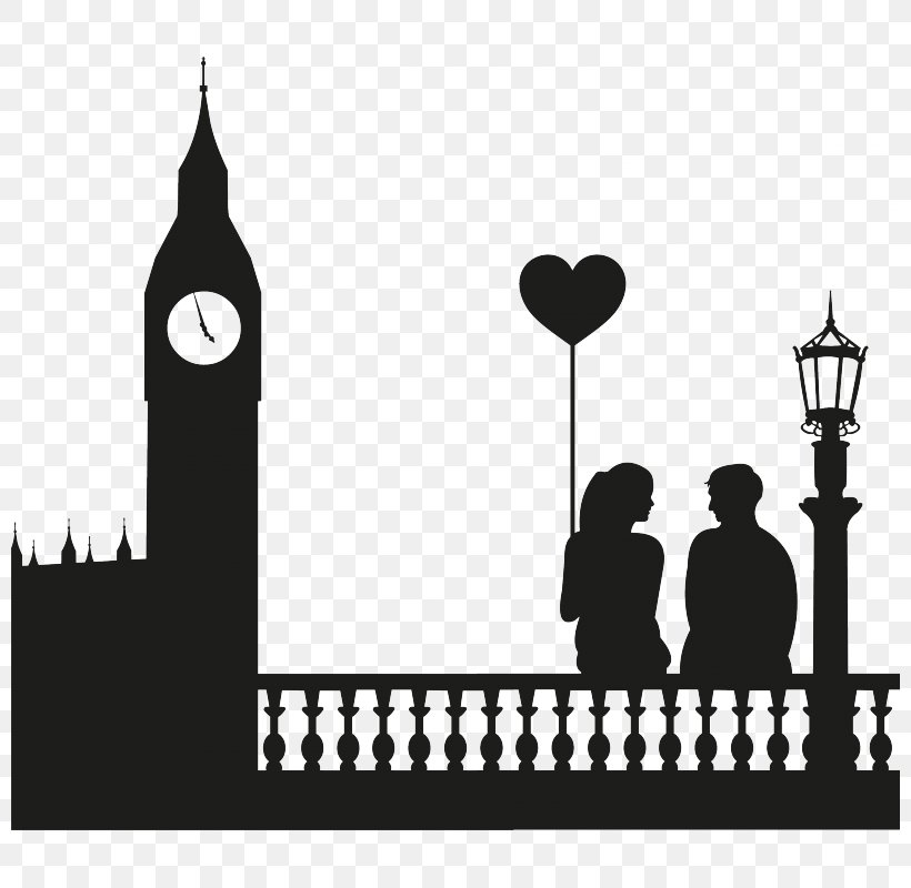Eiffel Tower Drawing Big Ben Clip Art, PNG, 800x800px, Eiffel Tower, Big Ben, Black And White, Brand, Drawing Download Free