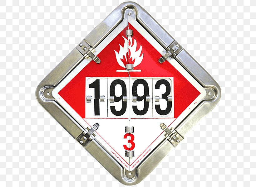 Placard Dangerous Goods Combustibility And Flammability Sticker UN Number, PNG, 600x600px, Placard, Adhesive, Aluminium, Aluminium Alloy, Body Jewelry Download Free