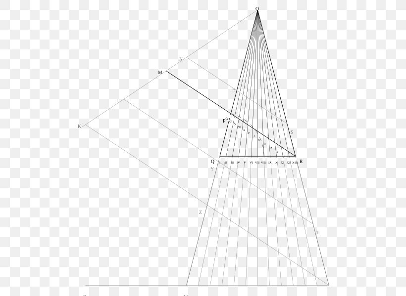 Triangle Point, PNG, 522x599px, Triangle, Area, Black And White, Cone, Point Download Free