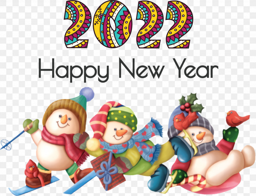 2022 Happy New Year 2022 New Year 2022, PNG, 3000x2304px, Happy New Year, Animation, Bauble, Christmas Day, Drawing Download Free
