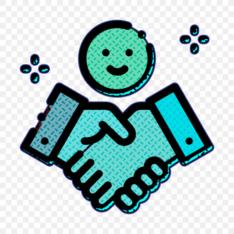 Handshake Icon Human Relations And Emotions Icon Friendship Icon, PNG, 1244x1244px, Handshake Icon, Friendship Icon, Human Relations And Emotions Icon, Smile, Turquoise Download Free