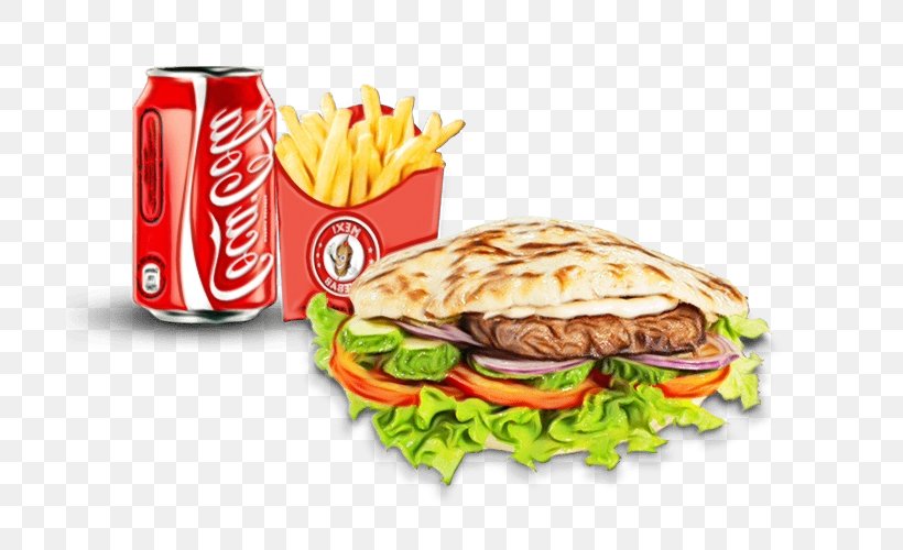 Junk Food Cartoon, PNG, 700x500px, Breakfast Sandwich, American Food, Breakfast, Burger King Premium Burgers, Cheeseburger Download Free