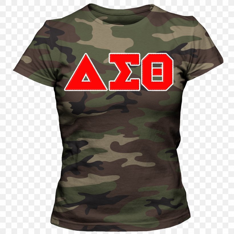 T-shirt Delta Sigma Theta National Pan-Hellenic Council Kappa Alpha Psi, PNG, 1024x1024px, Tshirt, Alpha Kappa Alpha, Alpha Phi Alpha, Brand, Camouflage Download Free